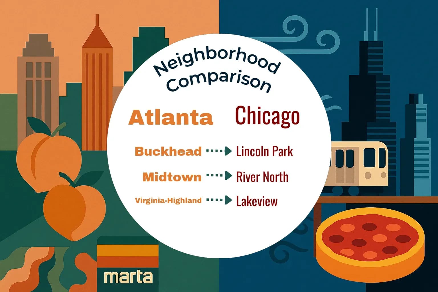 Atlanta vs Chicago Neighborhood Comparison