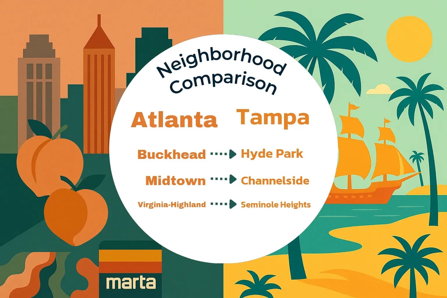 Atlanta vs Tampa Neighborhood Comparison