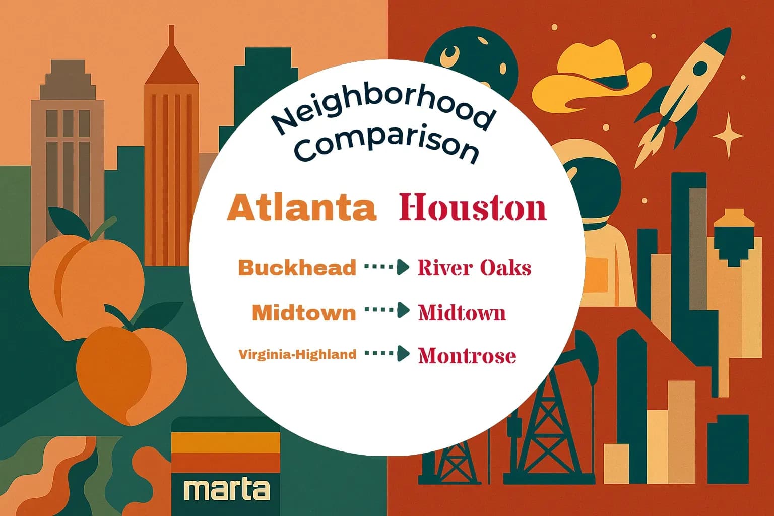 Atlanta vs Houston Neighborhood Comparison