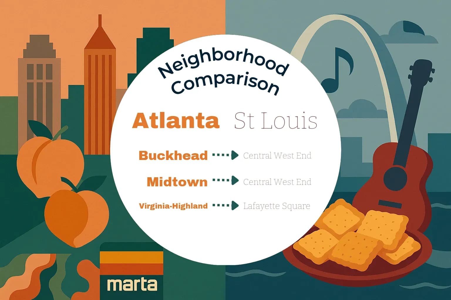 Atlanta vs St. Louis Neighborhood Comparison