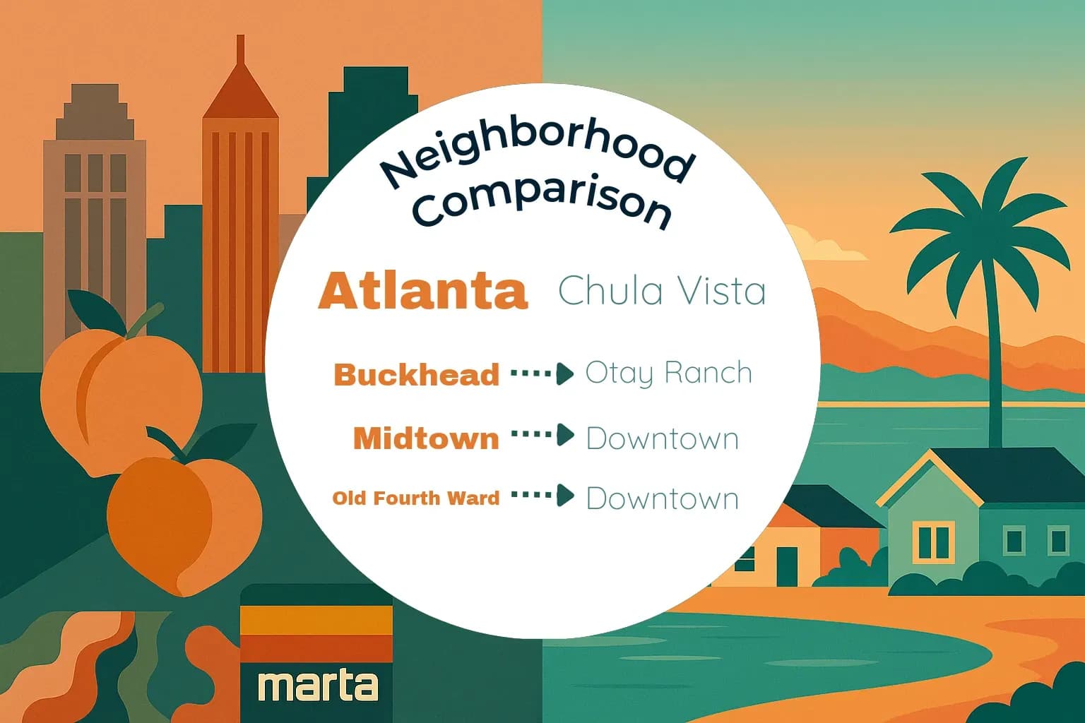 Atlanta vs Chula Vista Neighborhood Comparison