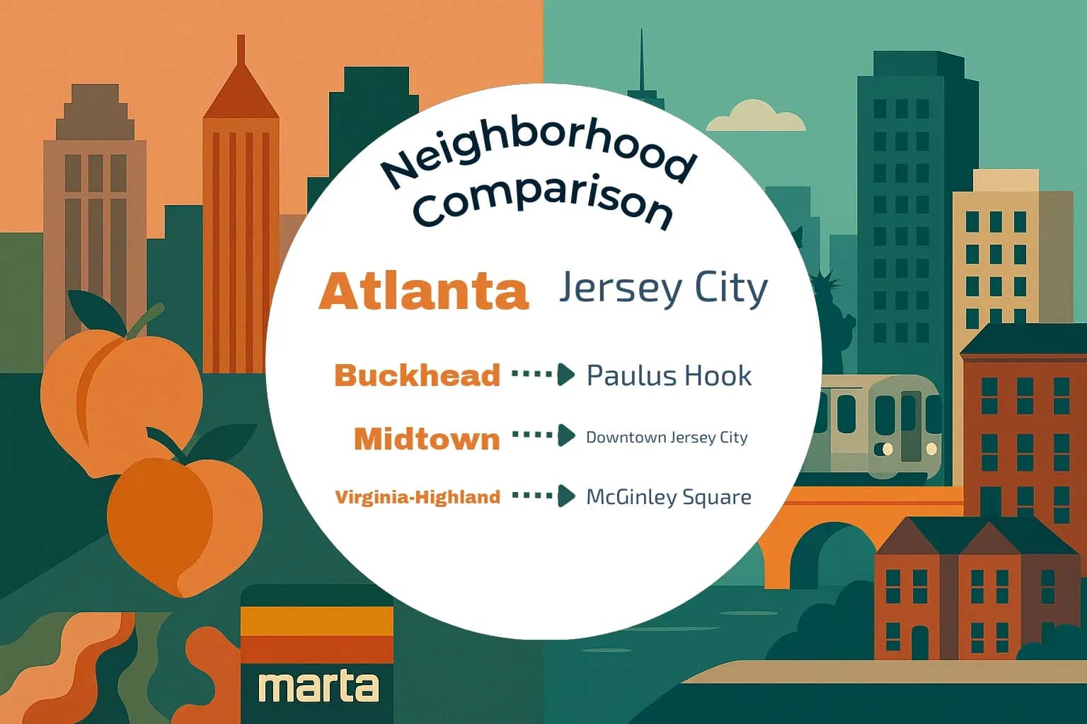 Atlanta vs Jersey City Neighborhood Comparison