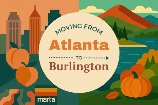 Moving from Atlanta to Burlington