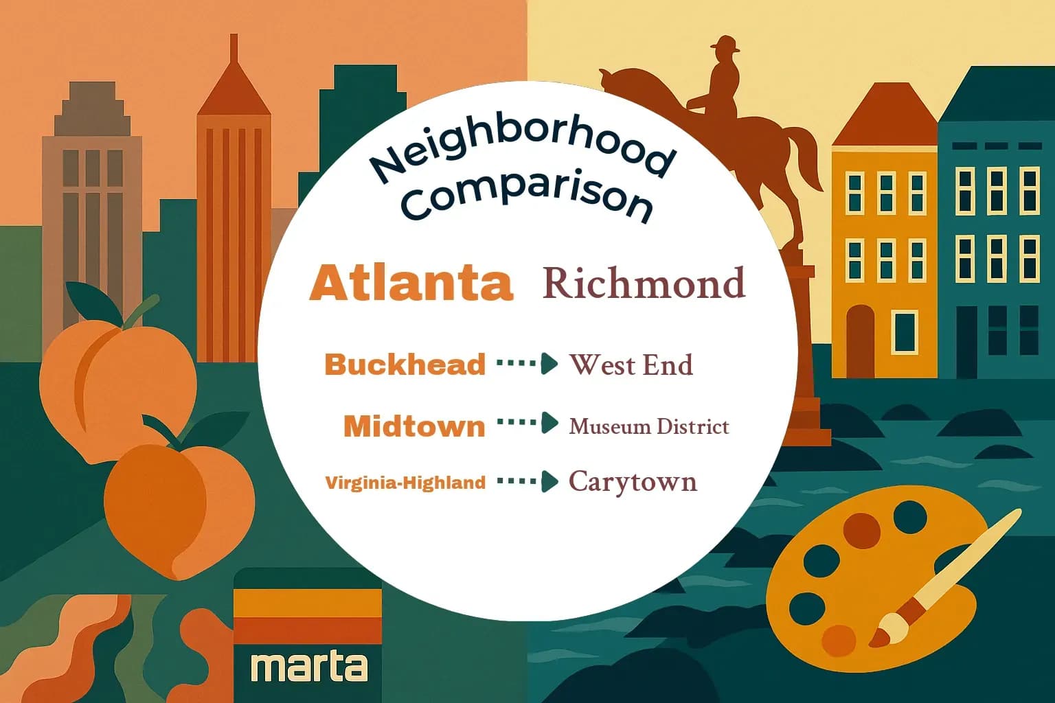 Atlanta vs Richmond Neighborhood Comparison