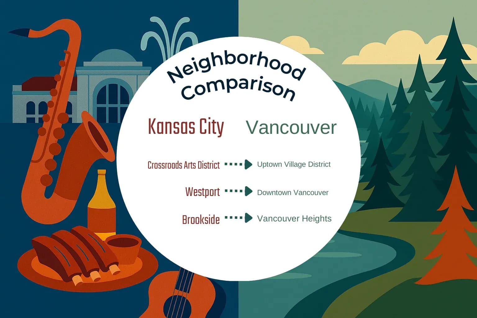 Kansas City vs Vancouver Neighborhood Comparison