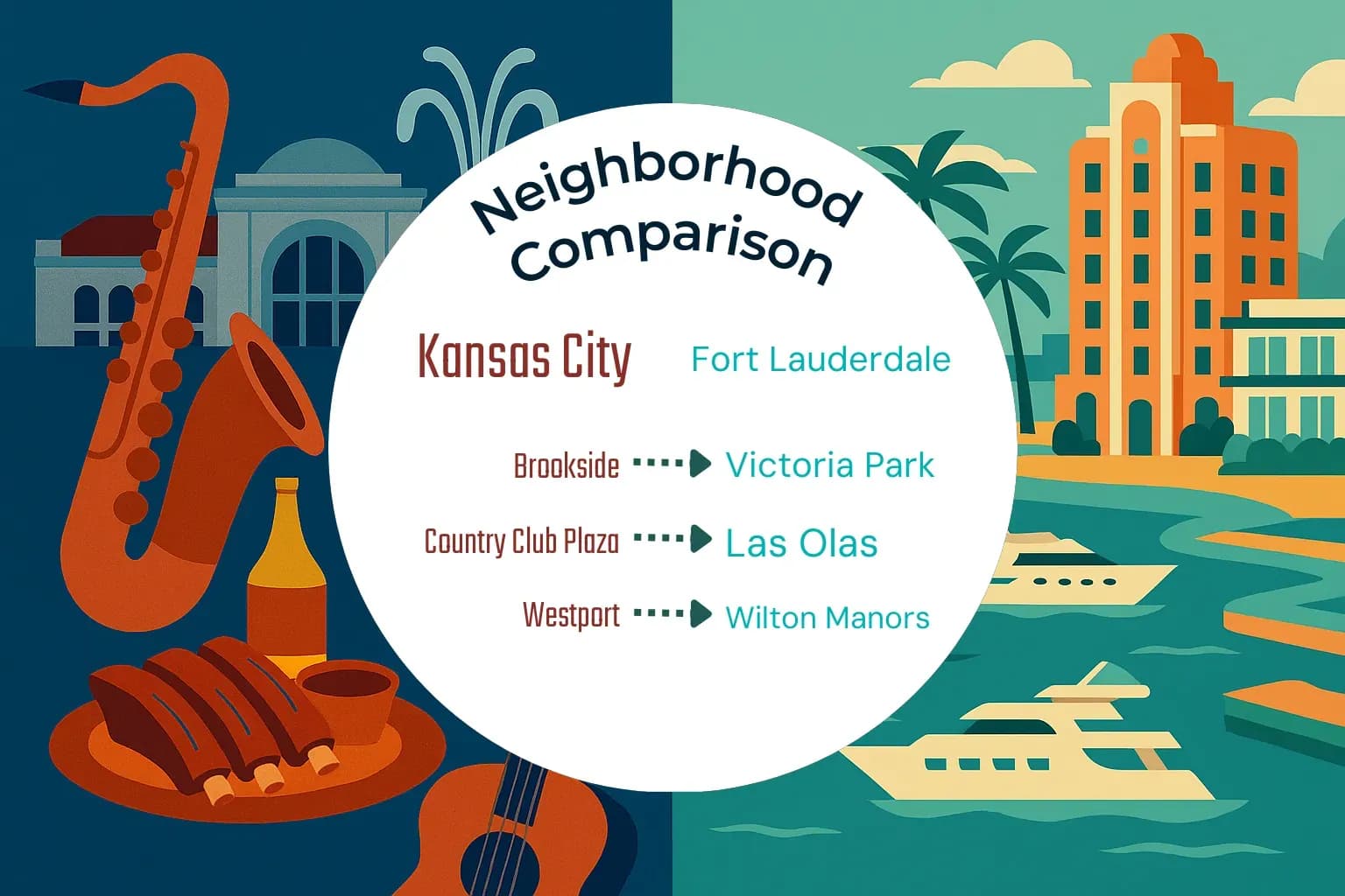 Kansas City vs Fort Lauderdale Neighborhood Comparison