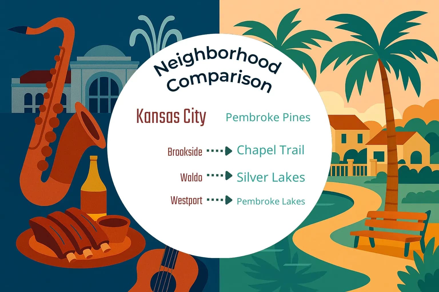Kansas City vs Pembroke Pines Neighborhood Comparison