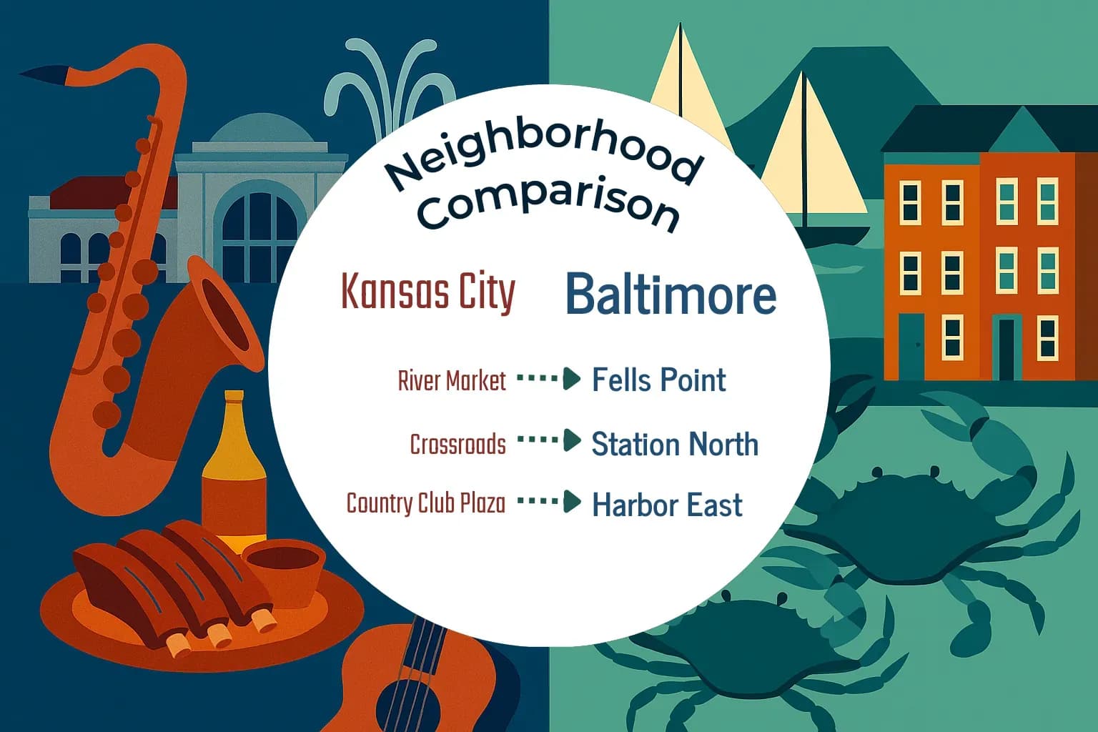 Kansas City vs Baltimore Neighborhood Comparison