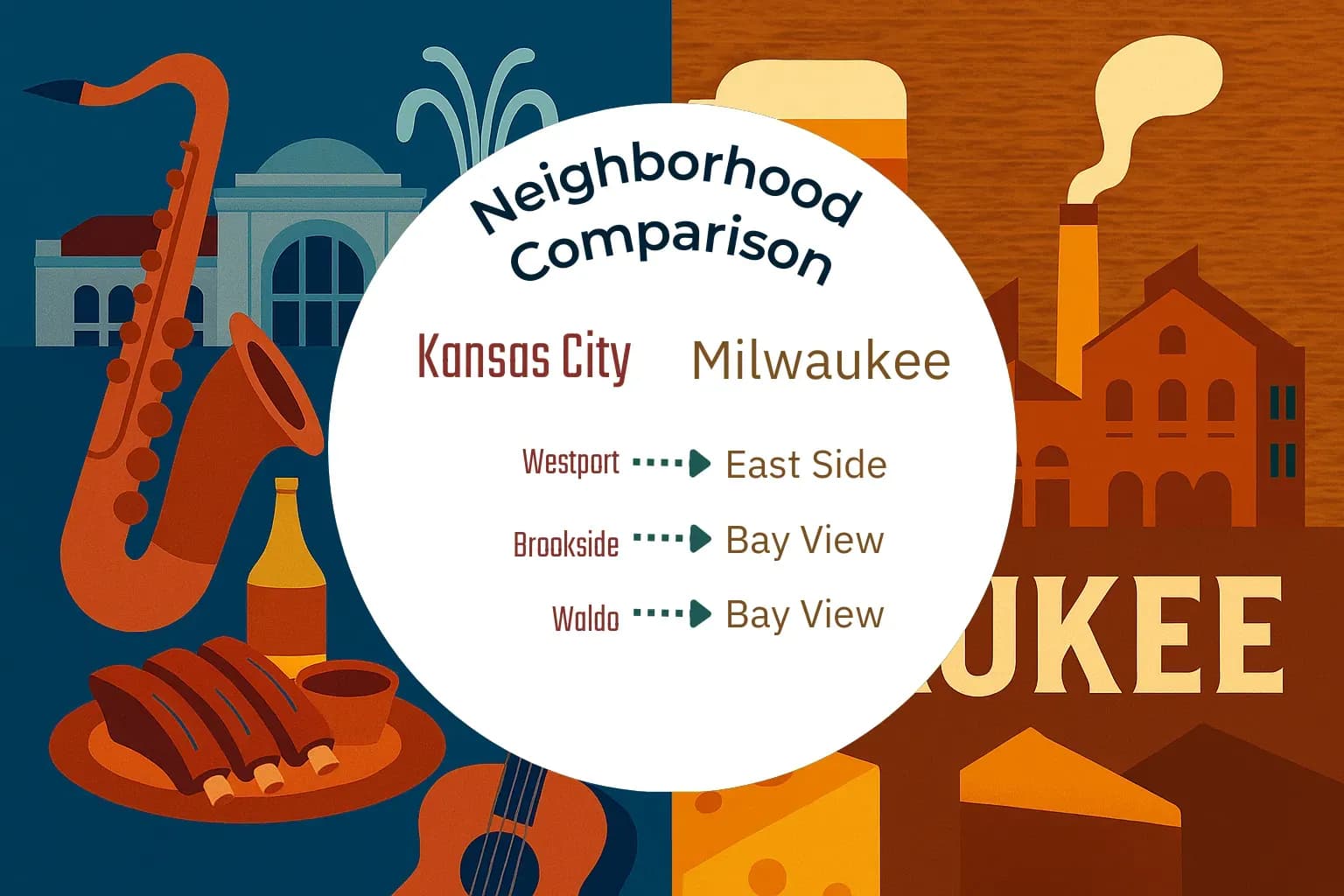 Kansas City vs Milwaukee Neighborhood Comparison