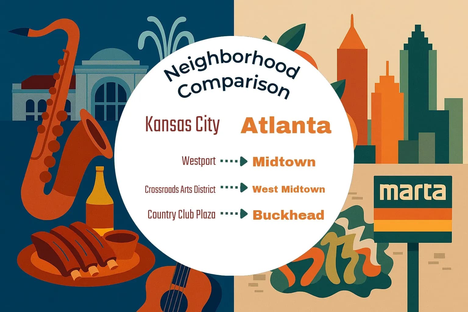 Kansas City vs Atlanta Neighborhood Comparison