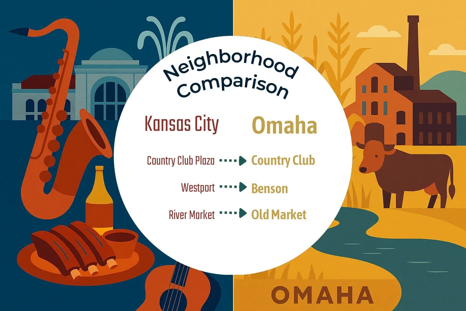 Kansas City vs Omaha Neighborhood Comparison
