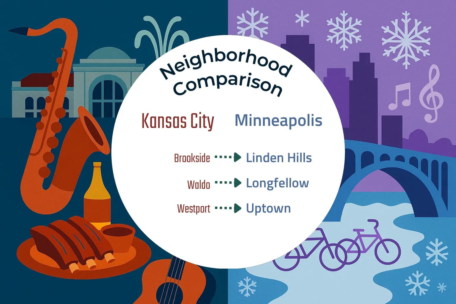 Kansas City vs Minneapolis Neighborhood Comparison