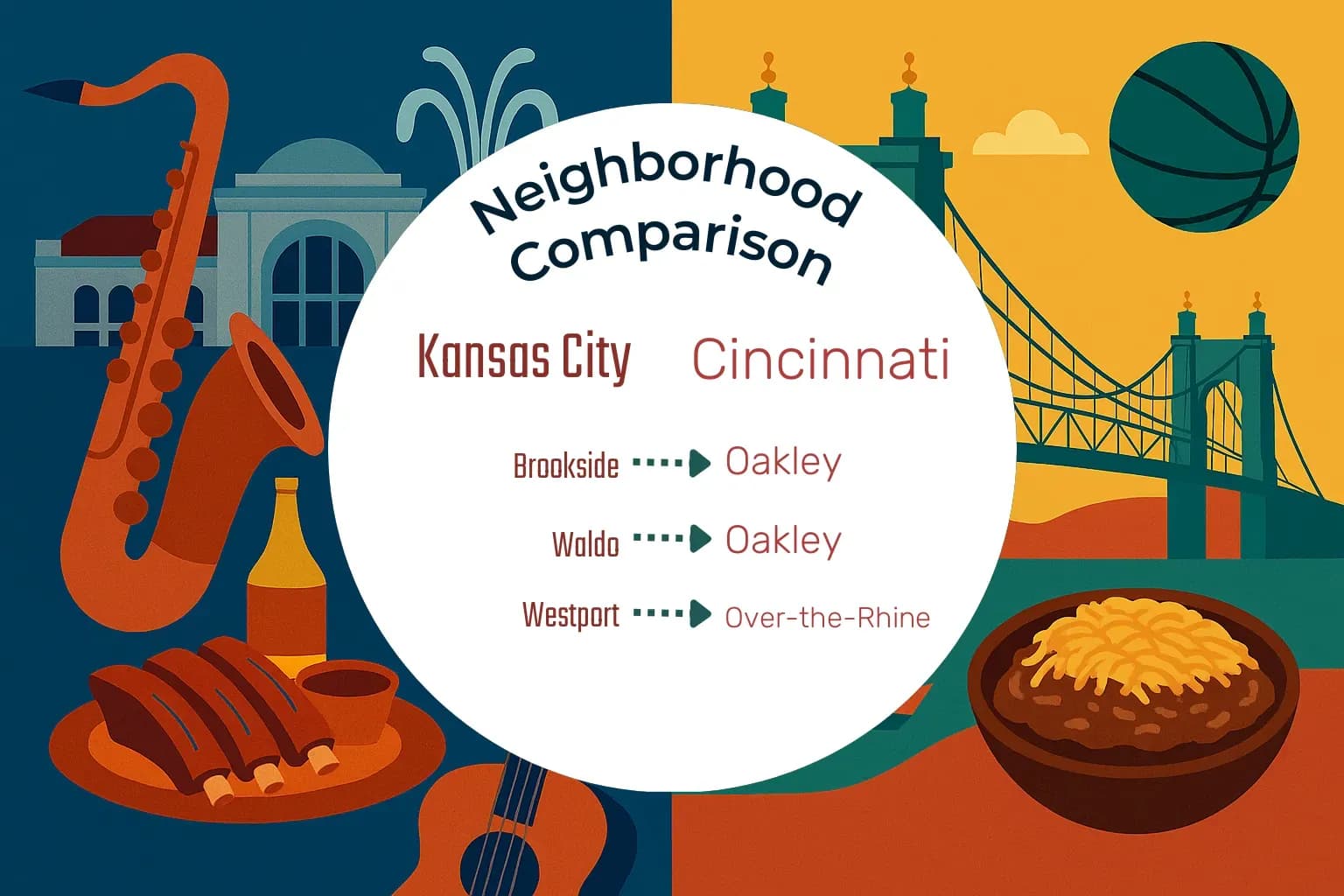 Kansas City vs Cincinnati Neighborhood Comparison
