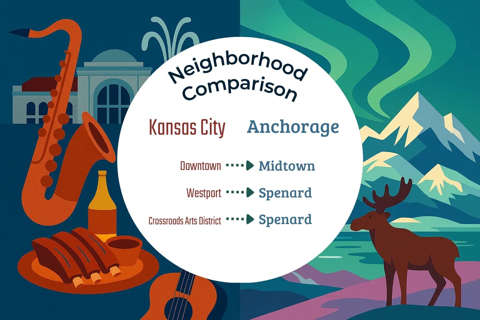 Kansas City vs Anchorage Neighborhood Comparison