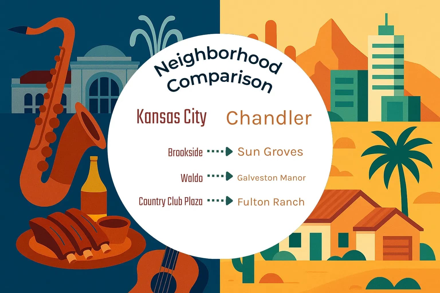 Kansas City vs Chandler Neighborhood Comparison