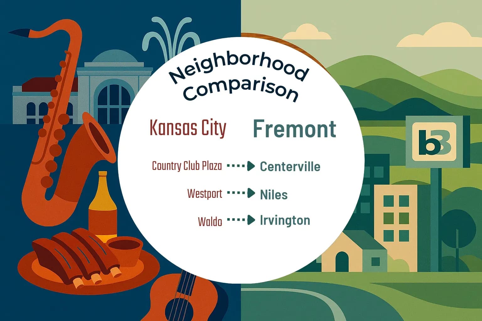 Kansas City vs Fremont Neighborhood Comparison