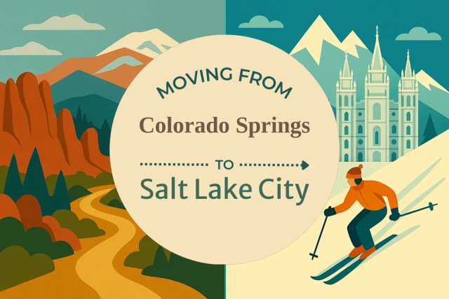 Moving from Colorado Springs to Salt Lake City
