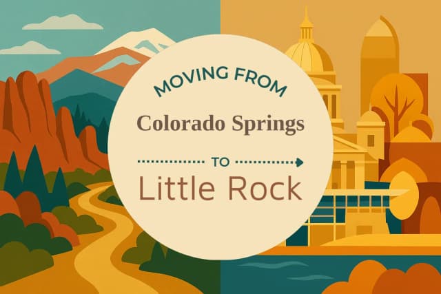 Moving from Colorado Springs to Little Rock