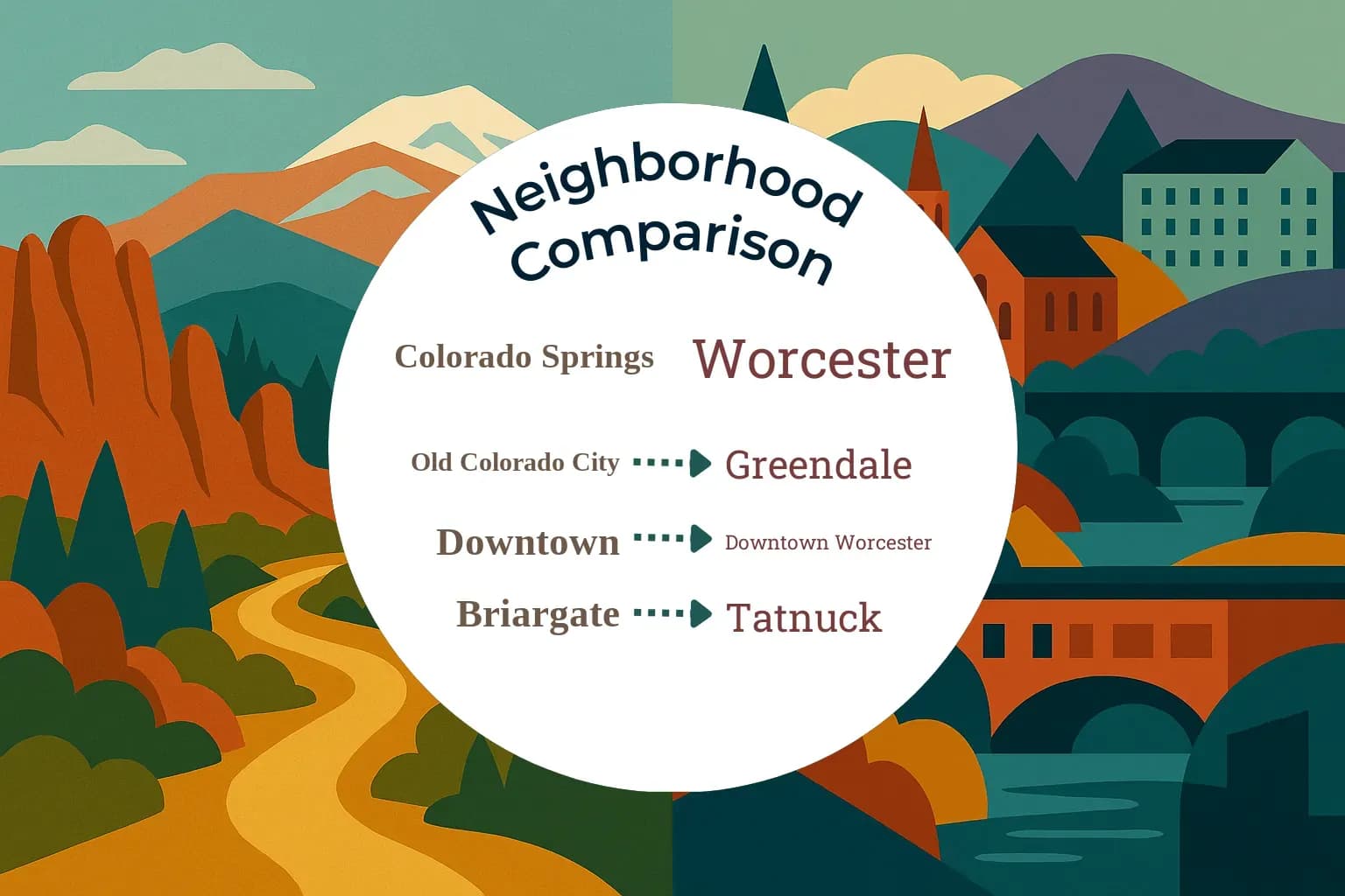 Colorado Springs vs Worcester Neighborhood Comparison