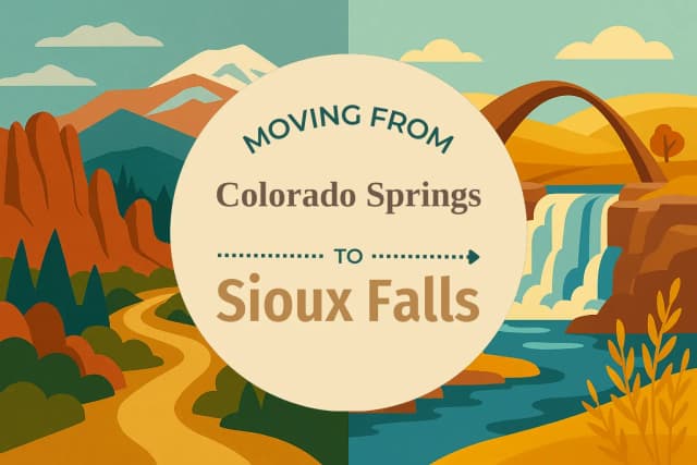 Moving from Colorado Springs to Sioux Falls