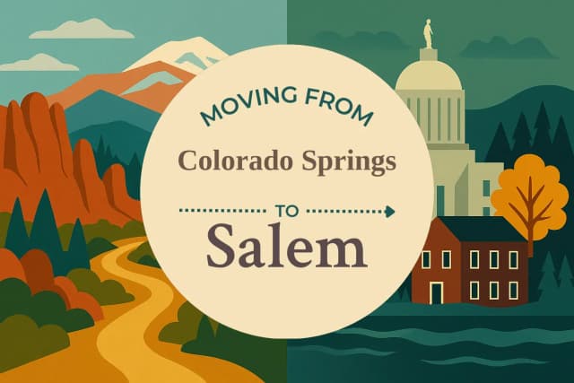 Moving from Colorado Springs to Salem