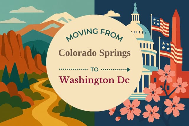 Moving from Colorado Springs to Washington DC