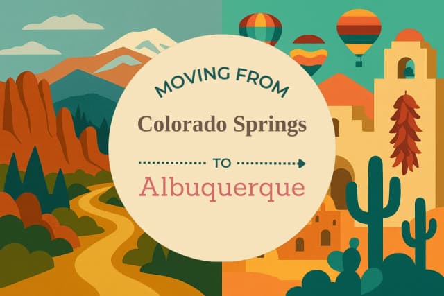 Moving from Colorado Springs to Albuquerque