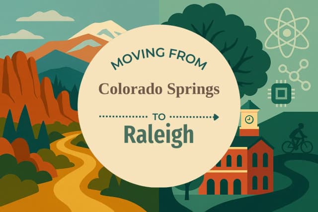 Moving from Colorado Springs to Raleigh