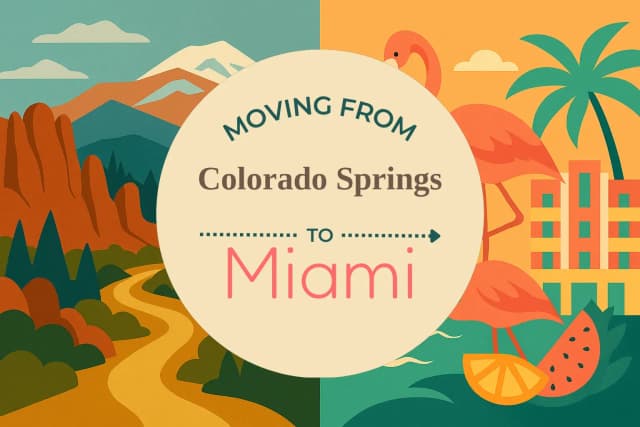 Moving from Colorado Springs to Miami