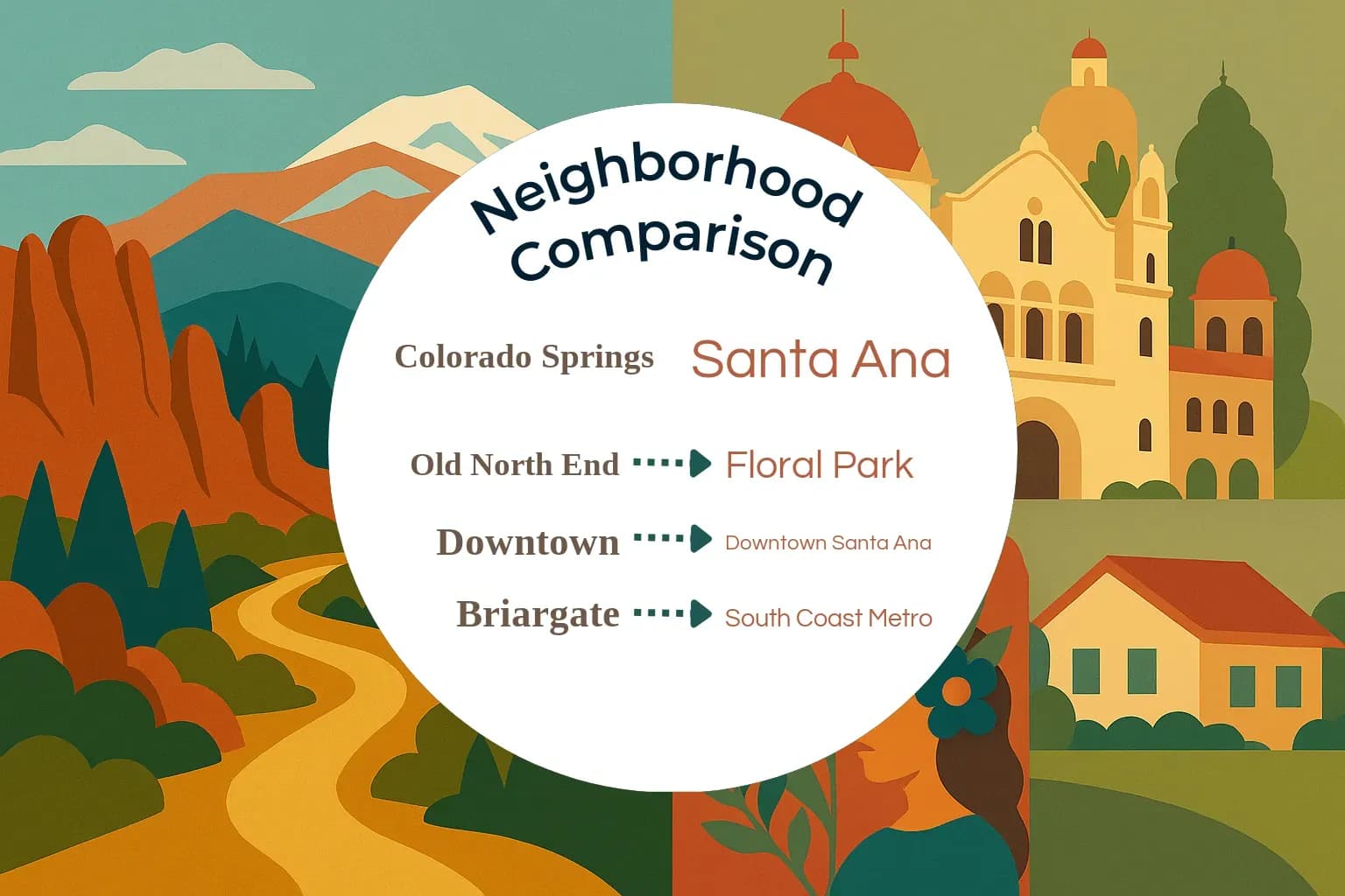 Colorado Springs vs Santa Ana Neighborhood Comparison