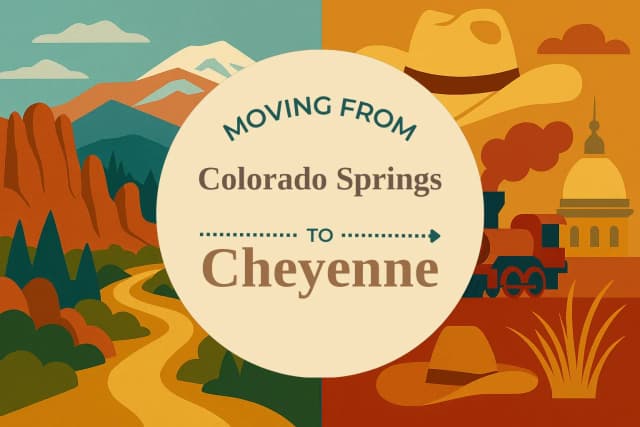 Moving from Colorado Springs to Cheyenne