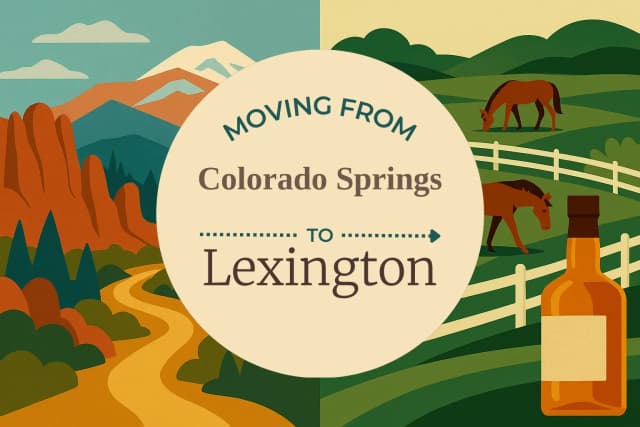 Moving from Colorado Springs to Lexington