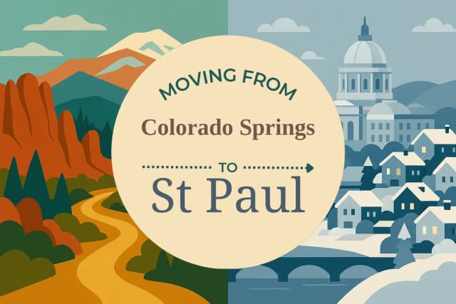 Moving from Colorado Springs to St. Paul