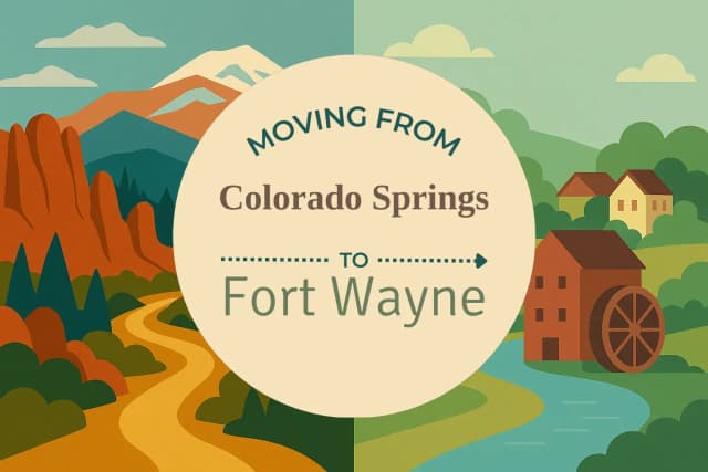 Moving from Colorado Springs to Fort Wayne