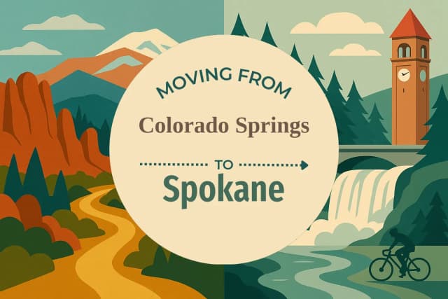 Moving from Colorado Springs to Spokane