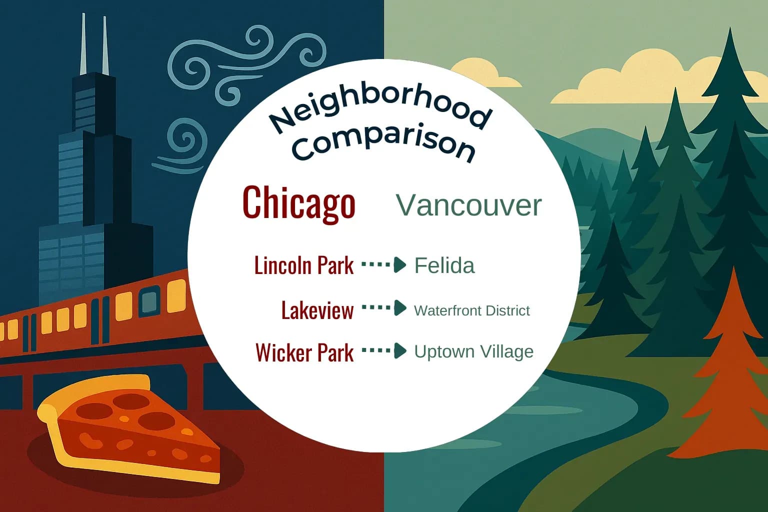 Chicago vs Vancouver Neighborhood Comparison