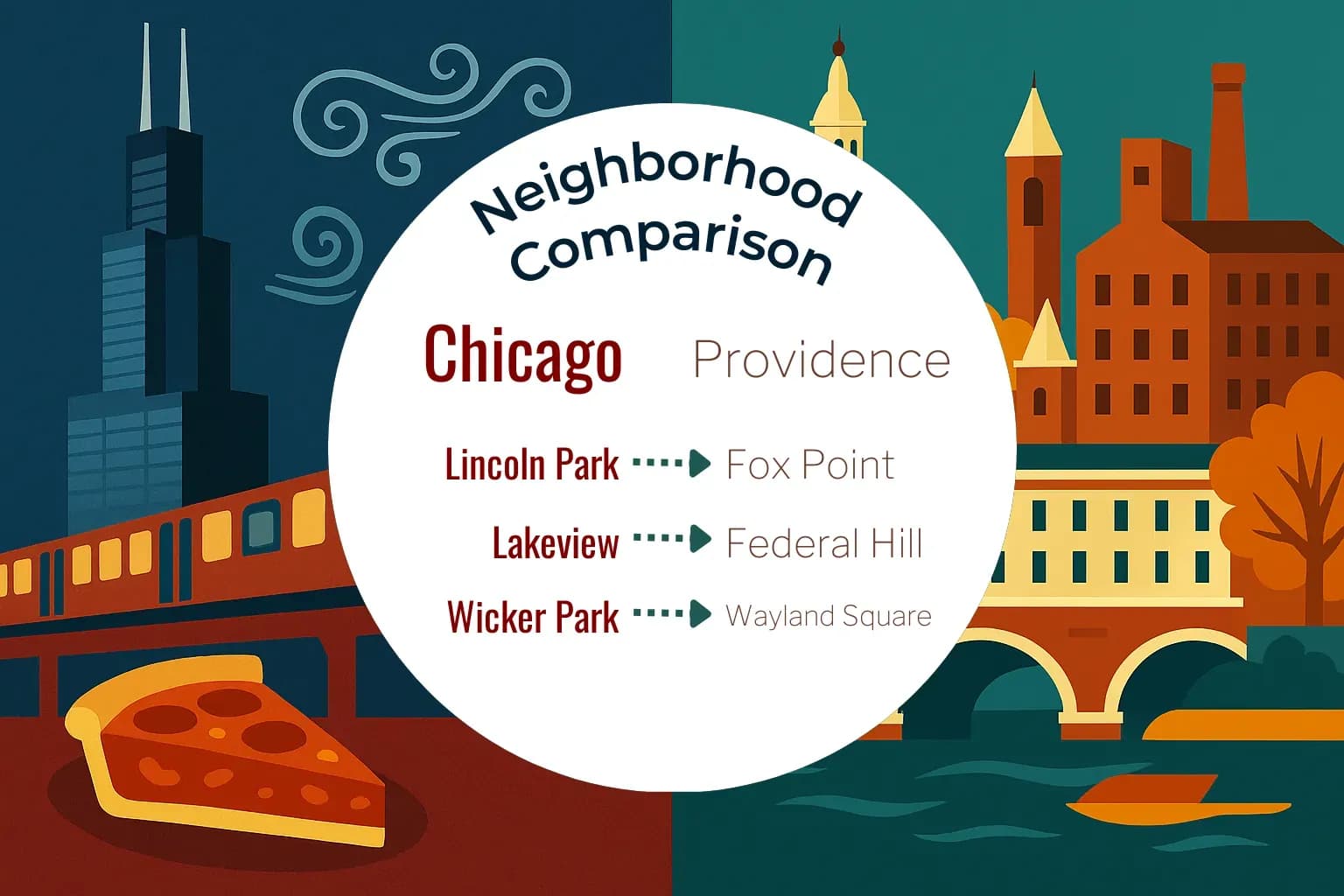 Chicago vs Providence Neighborhood Comparison