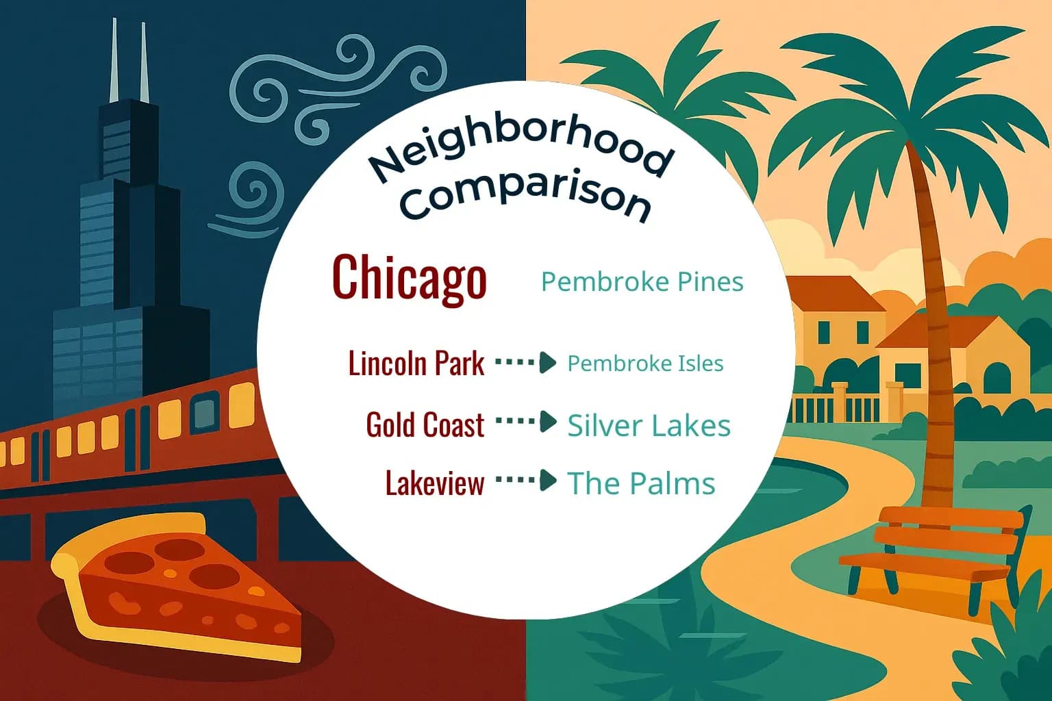 Chicago vs Pembroke Pines Neighborhood Comparison