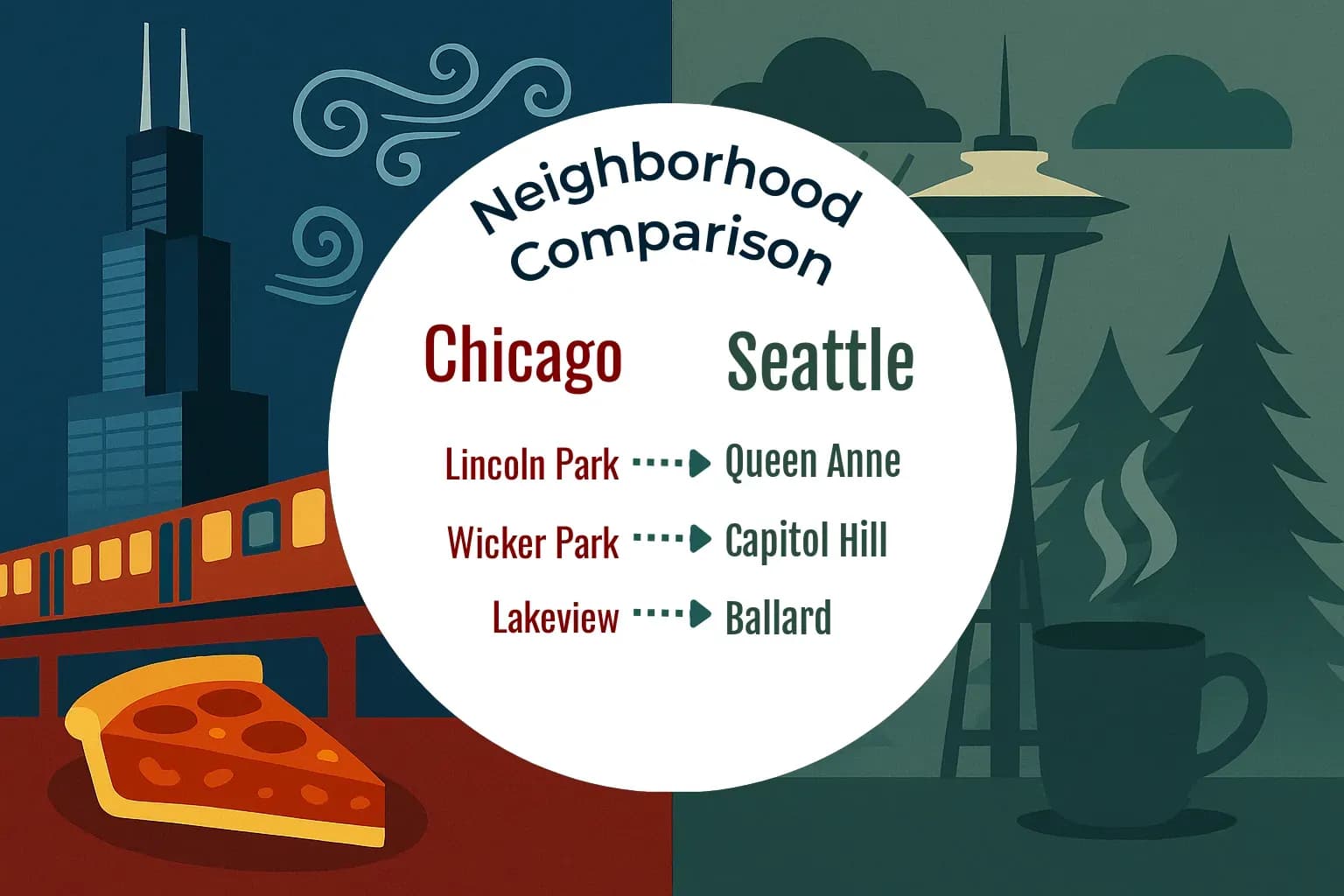 Chicago vs Seattle Neighborhood Comparison