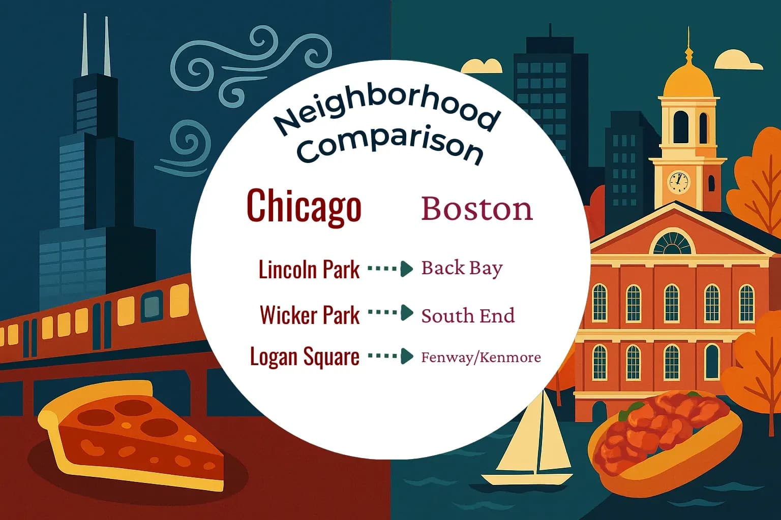 Chicago vs Boston Neighborhood Comparison