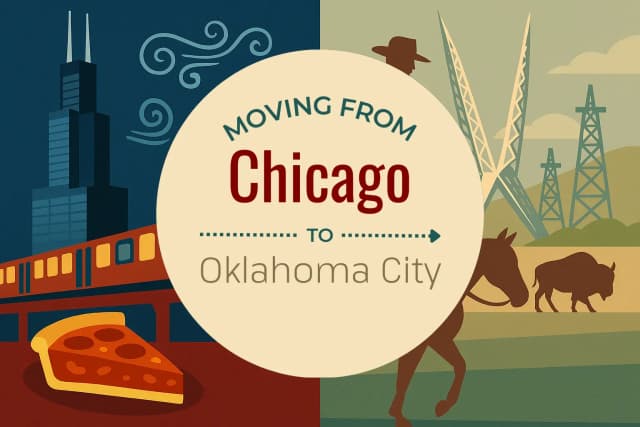 Moving from Chicago to Oklahoma City