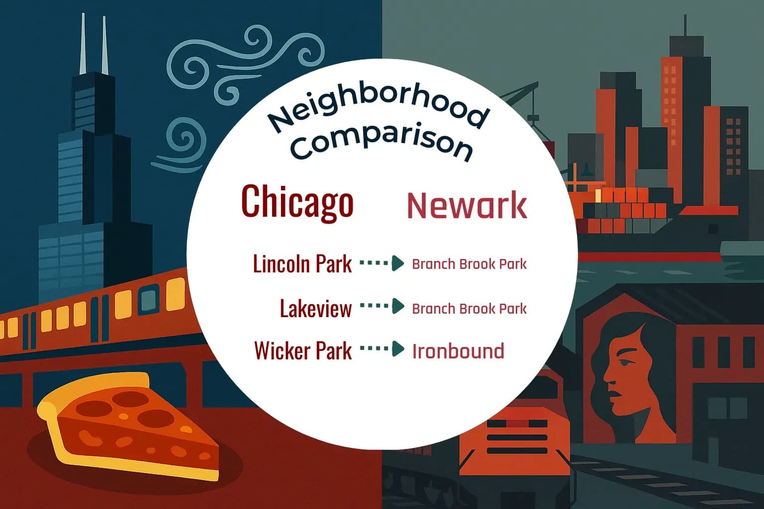 Chicago vs Newark Neighborhood Comparison