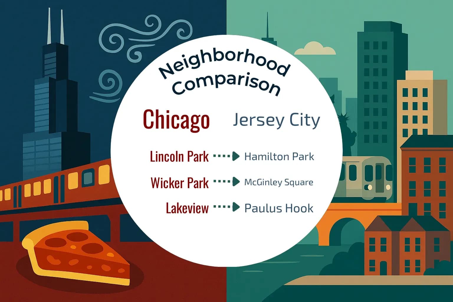 Chicago vs Jersey City Neighborhood Comparison