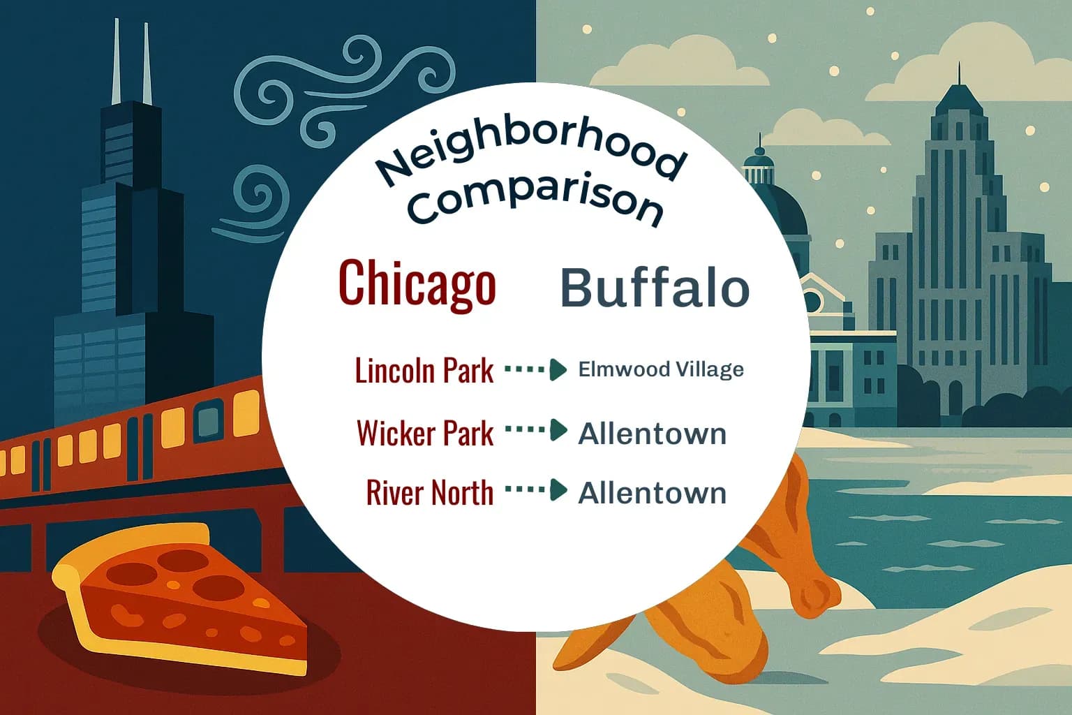 Chicago vs Buffalo Neighborhood Comparison