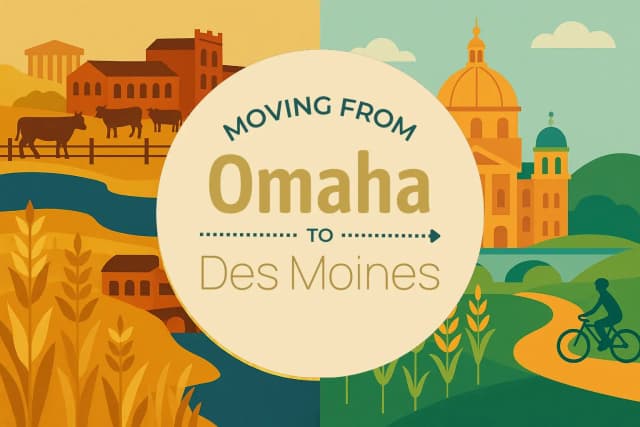 Moving from Omaha to Des Moines
