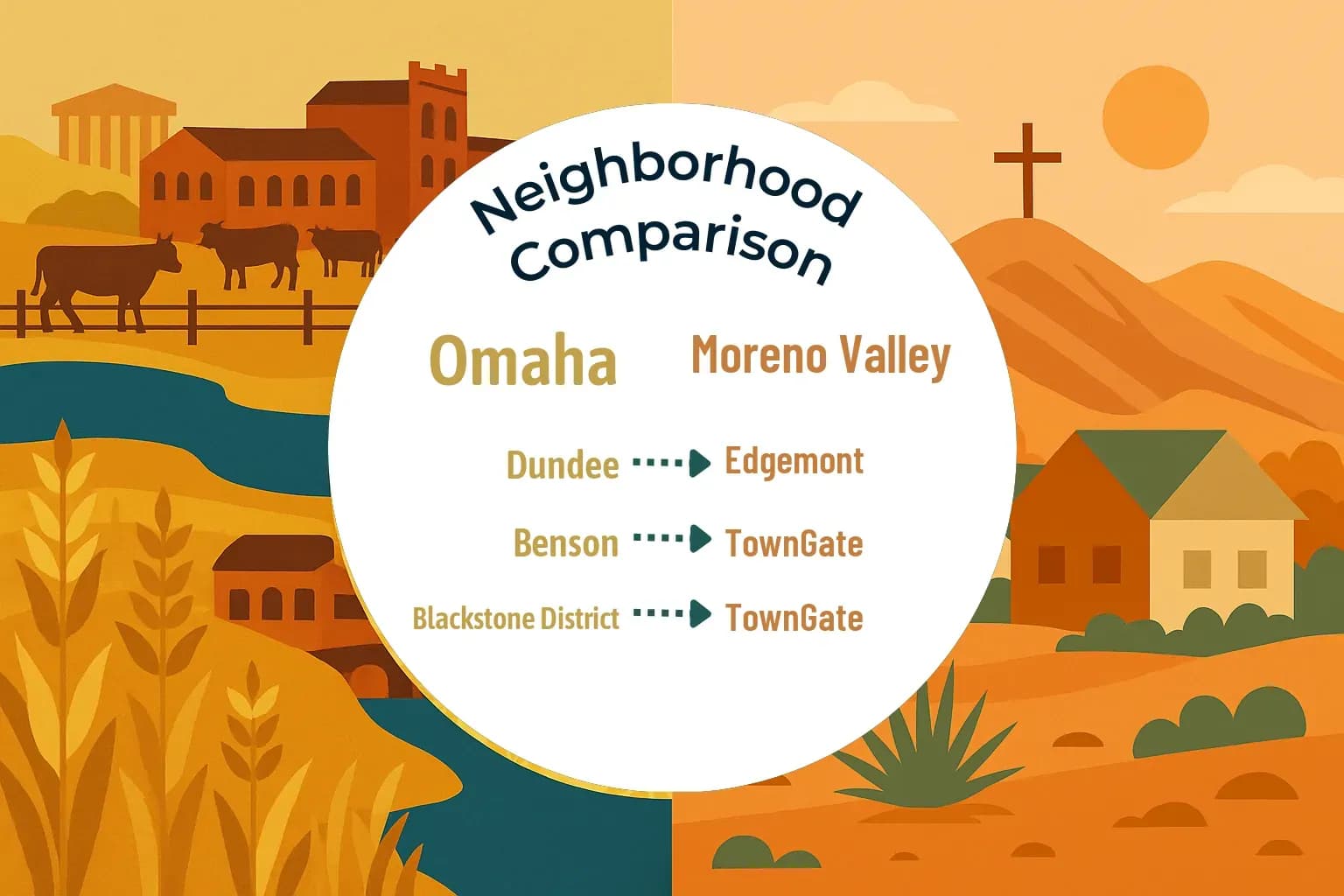 Omaha vs Moreno Valley Neighborhood Comparison