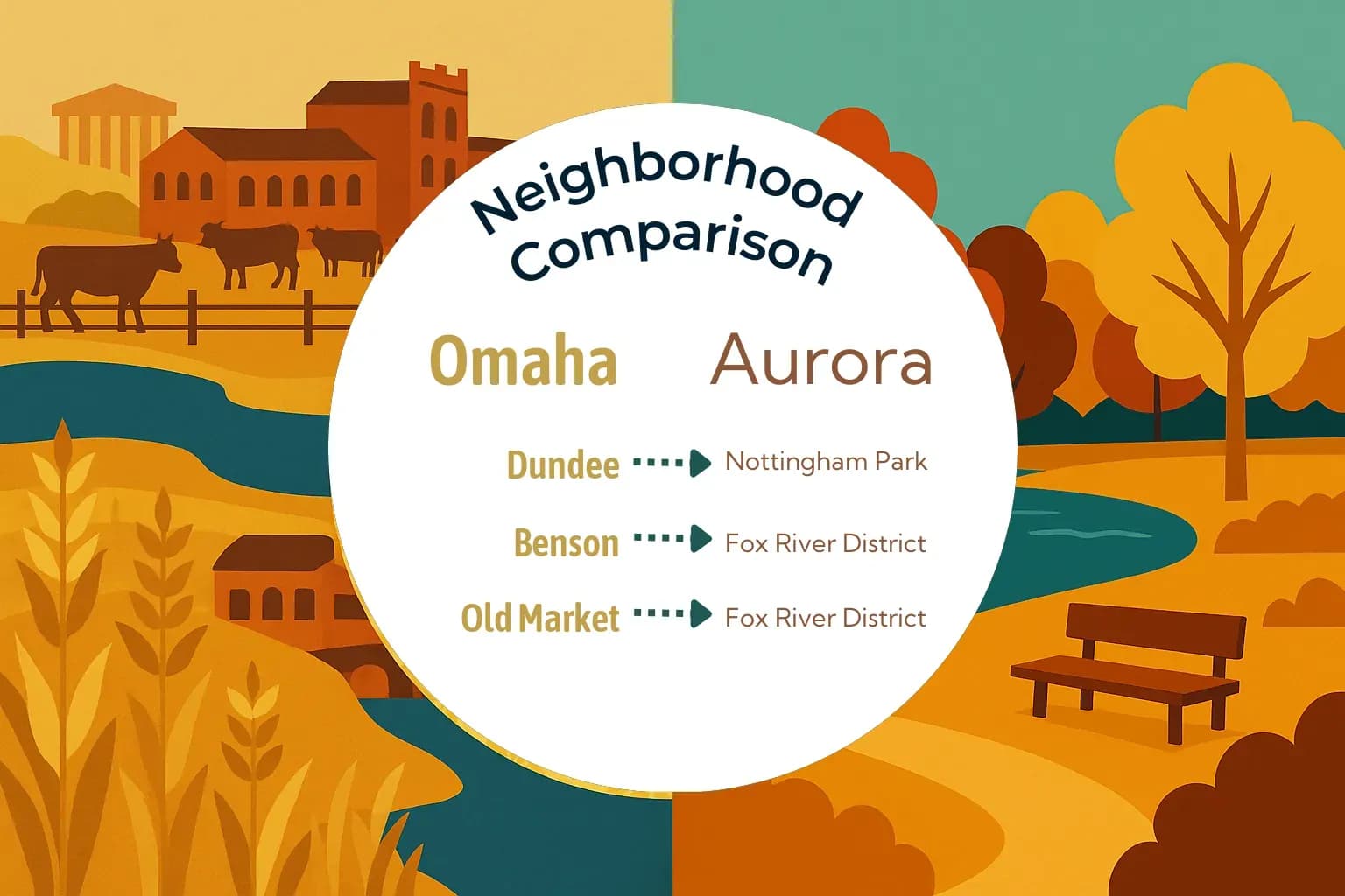Omaha vs Aurora Neighborhood Comparison