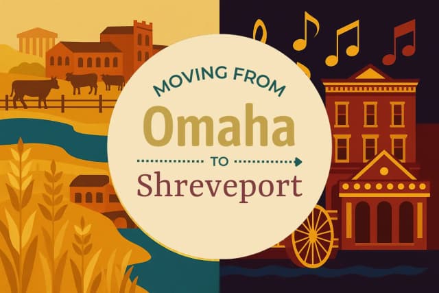 Moving from Omaha to Shreveport