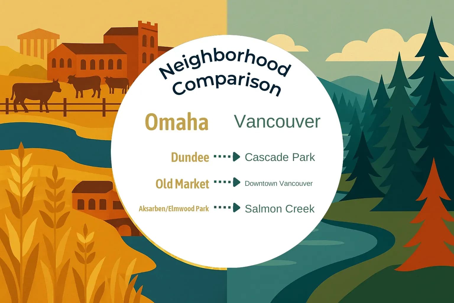 Omaha vs Vancouver Neighborhood Comparison