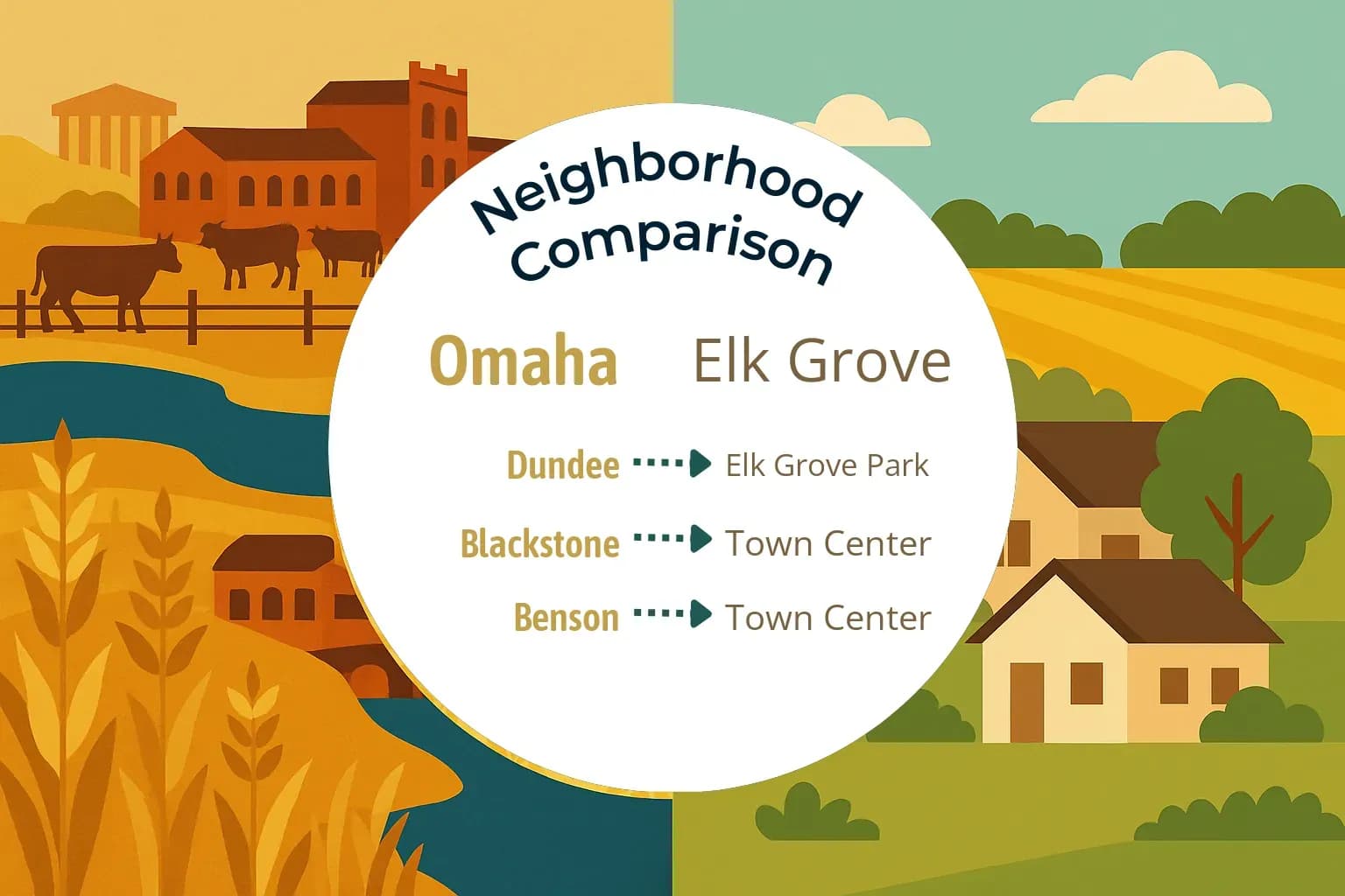 Omaha vs Elk Grove Neighborhood Comparison